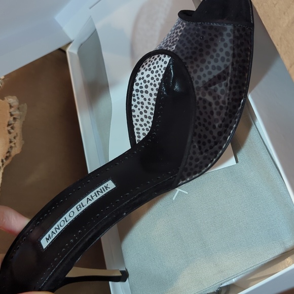 Manolo Blahnik Mules 39.5 - Picture 2 of 4
